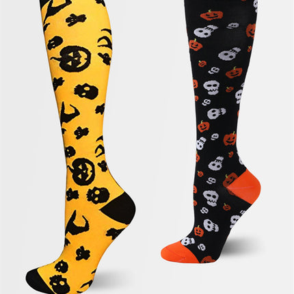 Halloween Funny Outdoor Sports Compression Stretch Socks