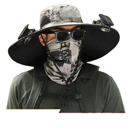 Twin Fan Cap Long Battery Life Large Mah Lithium Battery