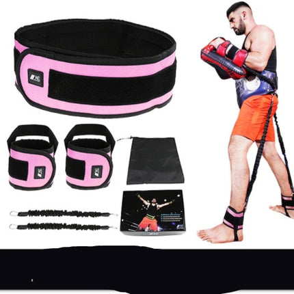Leg Squat Boxing Combat Training Resistance Bands Fitness Combat Fighting Resistance Force Agility Workout Exercise Equipment