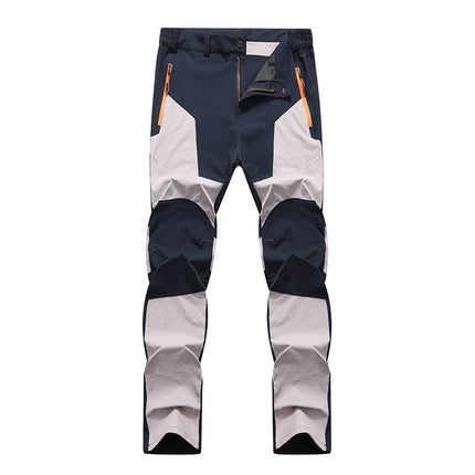 Outdoor Stretch Charging Men's Windproof Waterproof And Hard-wearing Breathable Quick-drying Pants
