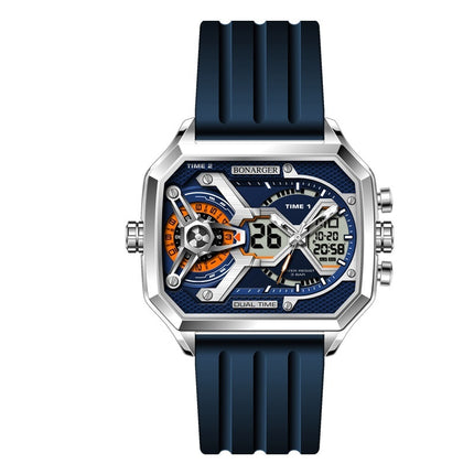 Men's Electronic Multi-functional Sports Luminous Waterproof Watch