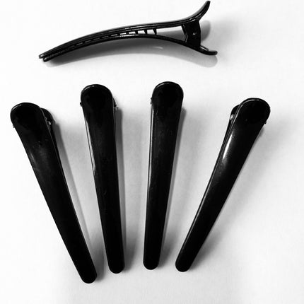 Plastic hairpin alligator clip