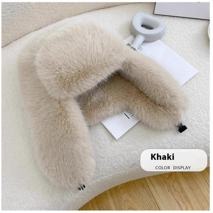 Full Fur Ushanka Thick Warm Wind-proof Cap