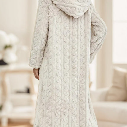 Elegant Black Long Coat For Women