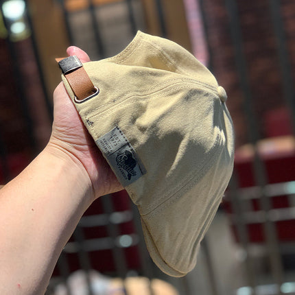 Men With Patched Alphabet Dome And Beret