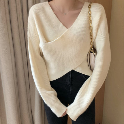 Batwing Sleeve Loose Sweater Sweater For Women