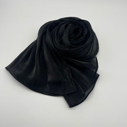 Shiny Satin Scarf Malay Scarf