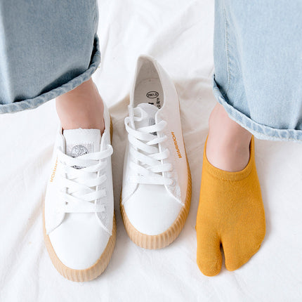 Couple Toe Summer Thin Socks Silicone