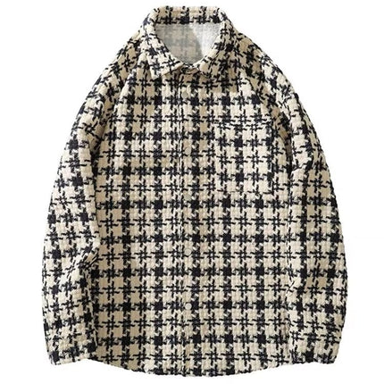 Lapel Men's Loose Casual Plus Size Jacket Coat