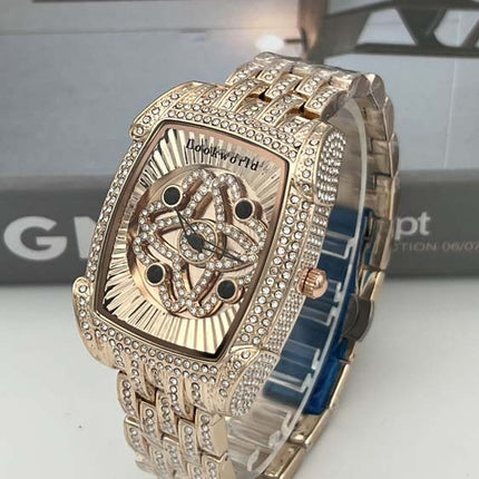 Women's Diamond Bracelet Quartz Watch