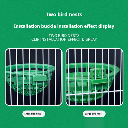 Bird Nest Plastic Material Easy To Clean And Split