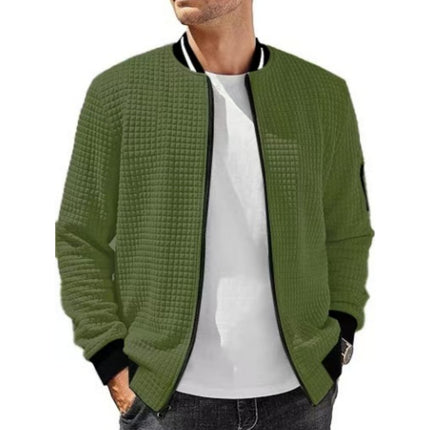 Men's Casual Fashion Stand Collar Jacket