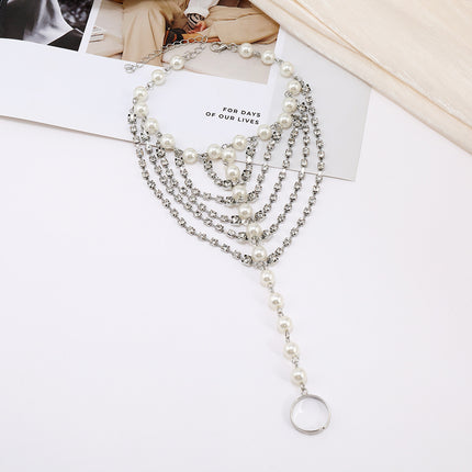 Multi-Pearl Ankle Chain