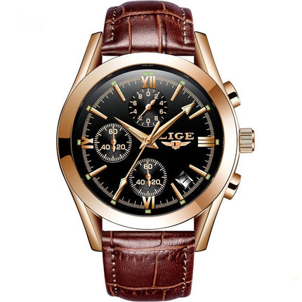 Temperament Business Multifunction Quartz Watch