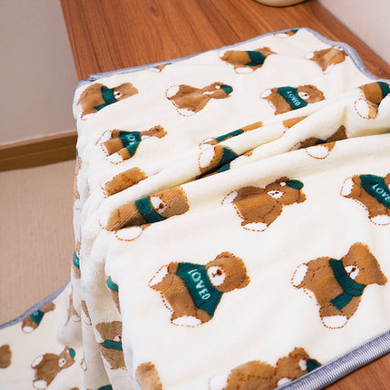 Pet Blanket Warm Dog Sleep Pad Warm Bed Sheet Soft And Comfortable Cat Cover Bed Sheet Pet Accessories