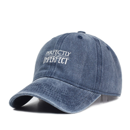 Washed Cotton Printed Hat Old Dad Hat