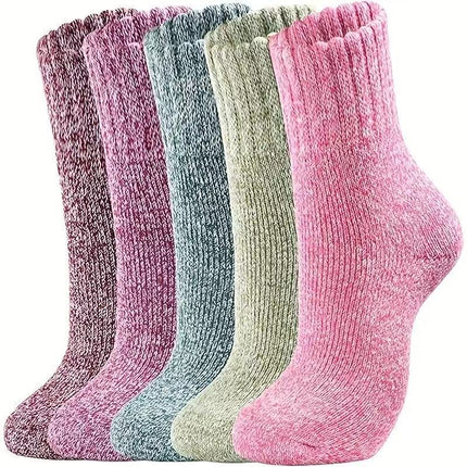 Women's Thickened Thermal Middle Tube Wool Socks