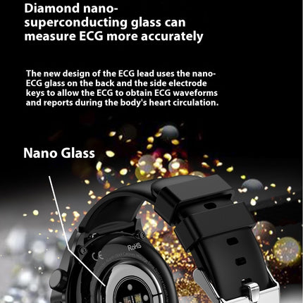 New ET480 ECG Bluetooth Calling Sport Smart Watch