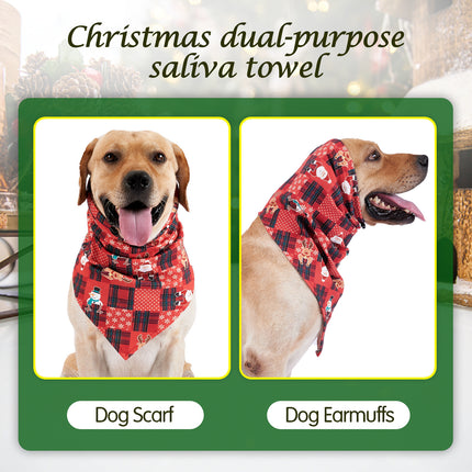 Dog Decorative Headscarf Soothing Headgear Saliva