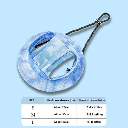 Cute Exposed Ears Pet Cat Dog Bucket Hat