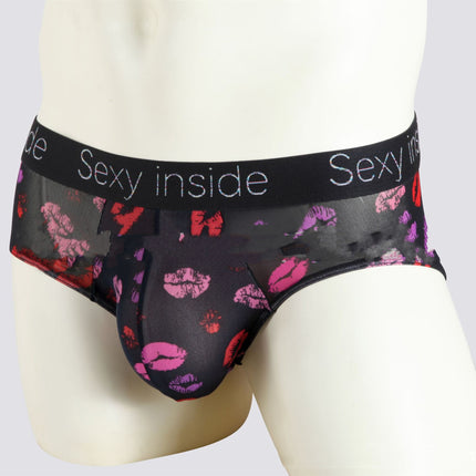 Men's Ice Silk Printed Shorts