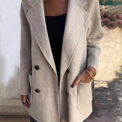 Street Hipster Padded Woolen Coat