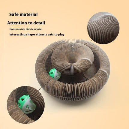 Organ Cat Scratch Board Corrugated Paper Wear-resistant No Chip Shedding