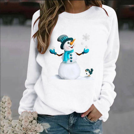 Women's Printed European And American Fashion Sweater
