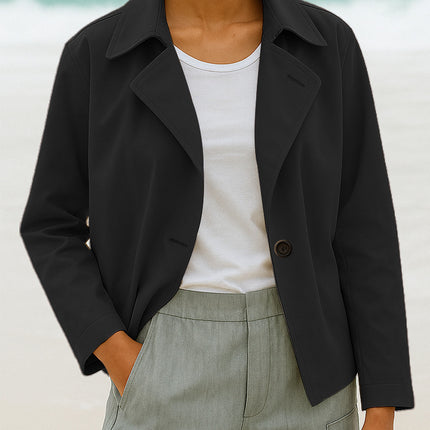 Jacket Coat Women's Solid Color Short Small Suit