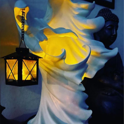 Faceless Ghost Sculpture Halloween Ghoul Resin Sculpture Decoration Party Decoration For Home Decor