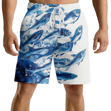 Fashion Personalized Printing Men's Beach Shorts