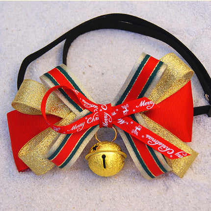 Christmas Bib Ornament Decoration Pet Saliva Towel Winter Warm Scarf