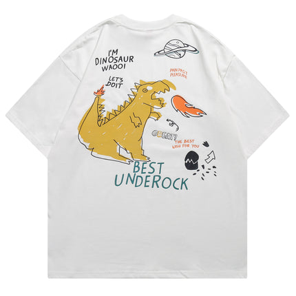 Loose Print Casual Summer New Short Sleeves