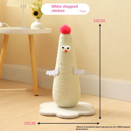 Sisal Wear-resistant And Non Falling Vertical Cat Scratch Board