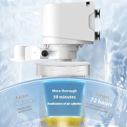 Fish Tank Built-in Filter Suction Wall-mounted Urinal