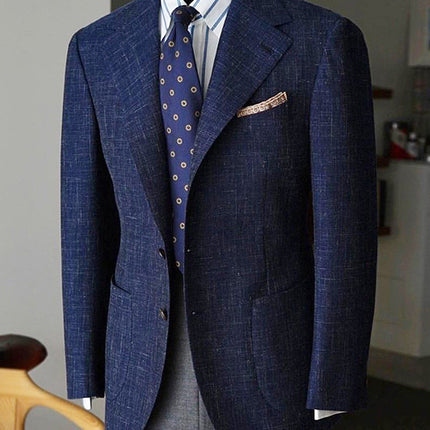 Men's Casual Slim-fitting Suit Top