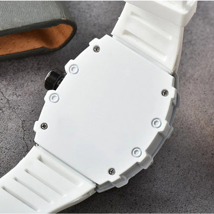 Men's Tonneau Hollow Quartz Watch