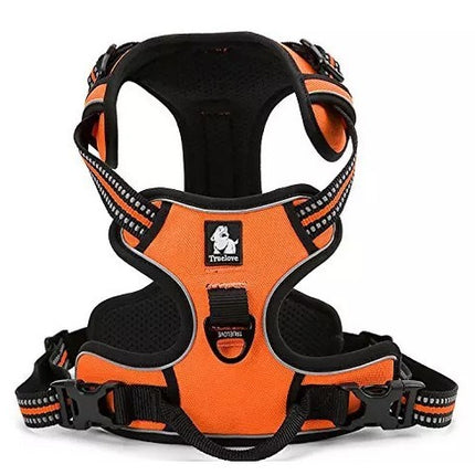 Truelove Vordere Bereich Reflektierende Nylon haustier Hund Harness Alle Wetter Padded Einstellbare Sicherheits