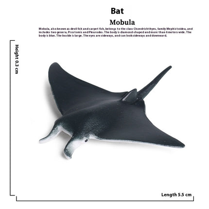 Simulation Marine Animal Model Children's Cognitive Toy