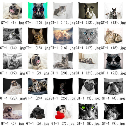 Personalized bohemian photo custom tapestry