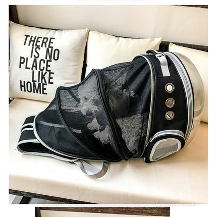 Portable Pet Puppy Backpack Carrier Bubble, New Space Capsule Design 360 Degree Sightseeing Rabbit Rucksack Handbag