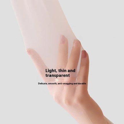 Thigh Stockings Women's Red Edge Black Edge Stockings Thin Black Silk