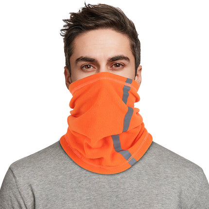 Men's Multifunctional Warm Fleece Reflective Collar