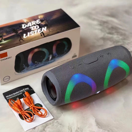 Outdoor Subwoofer RGB Colorful Light Small Speaker