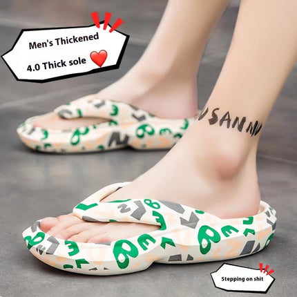 Non-slip Wear-resistant And Deodorant Soft Bottom Beach Flip-flops Casual Sandals