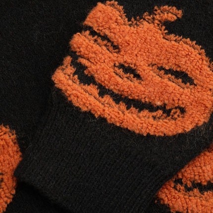 Women's Fashion Round Neck Pullover Halloween Sweater