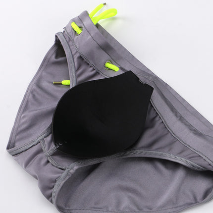 Men's Briefs With Light Swimming Trunks