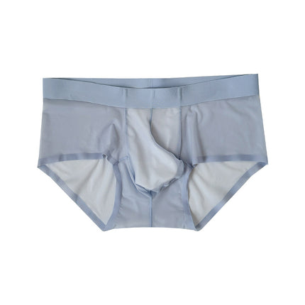 Ice Silk Lightweight Breathable Bottom Crotch Men's Triangle Underwear