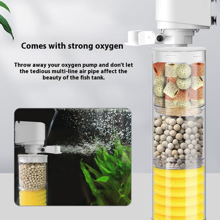 Fish Tank Built-in Filter Suction Wall-mounted Urinal