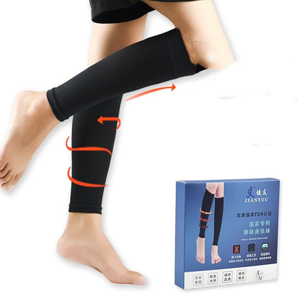 Compression Stockings Sports Calf Stretch Socks Skinny Leg Compression